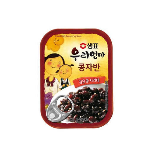 Sempio Braised Black Beans in Soy Sauce (70 g) 샘표 우리엄마 콩자반